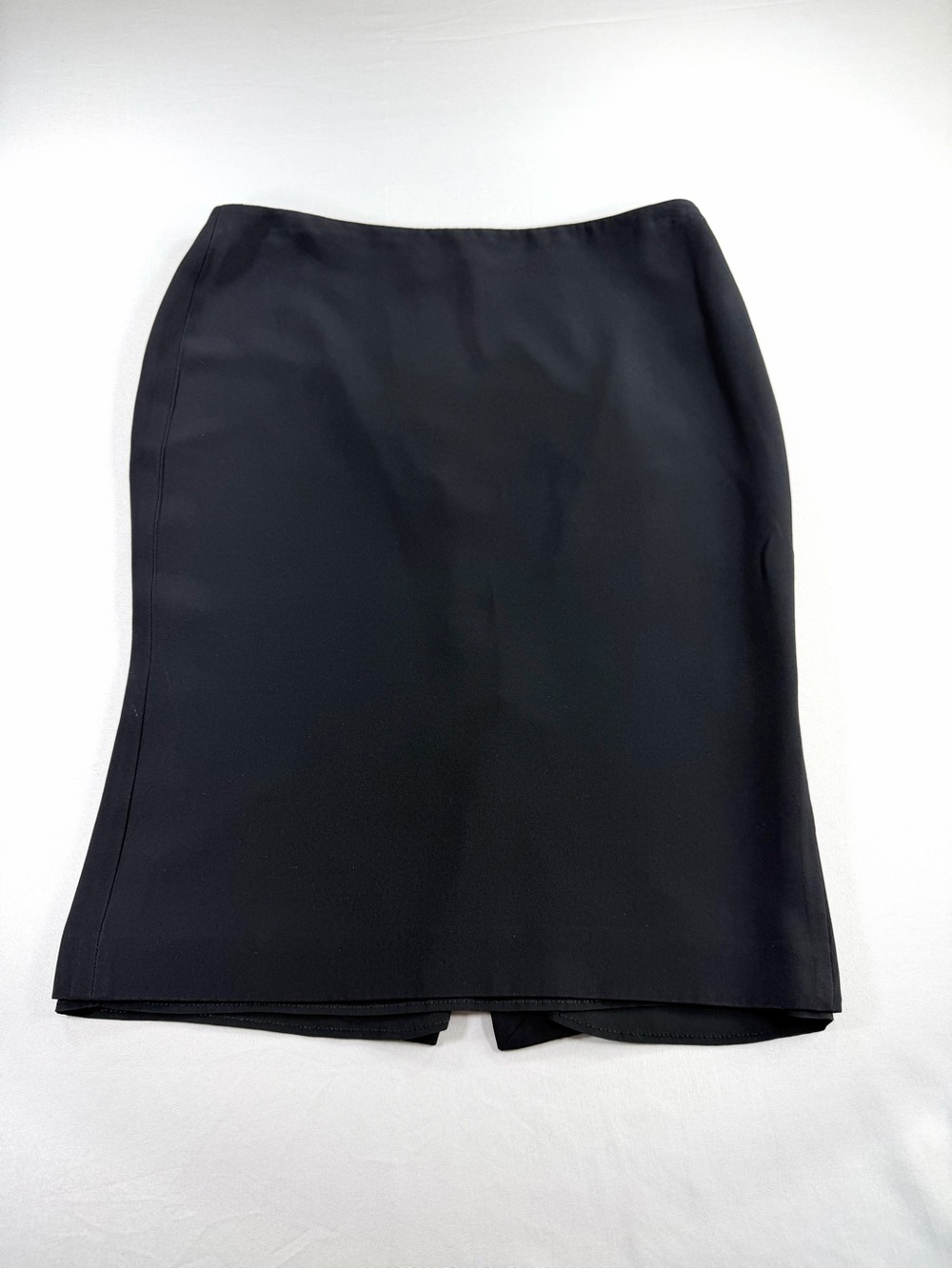 Alexander McQueen Black Pencil Skirt Size 42 Made in Italy Designer
